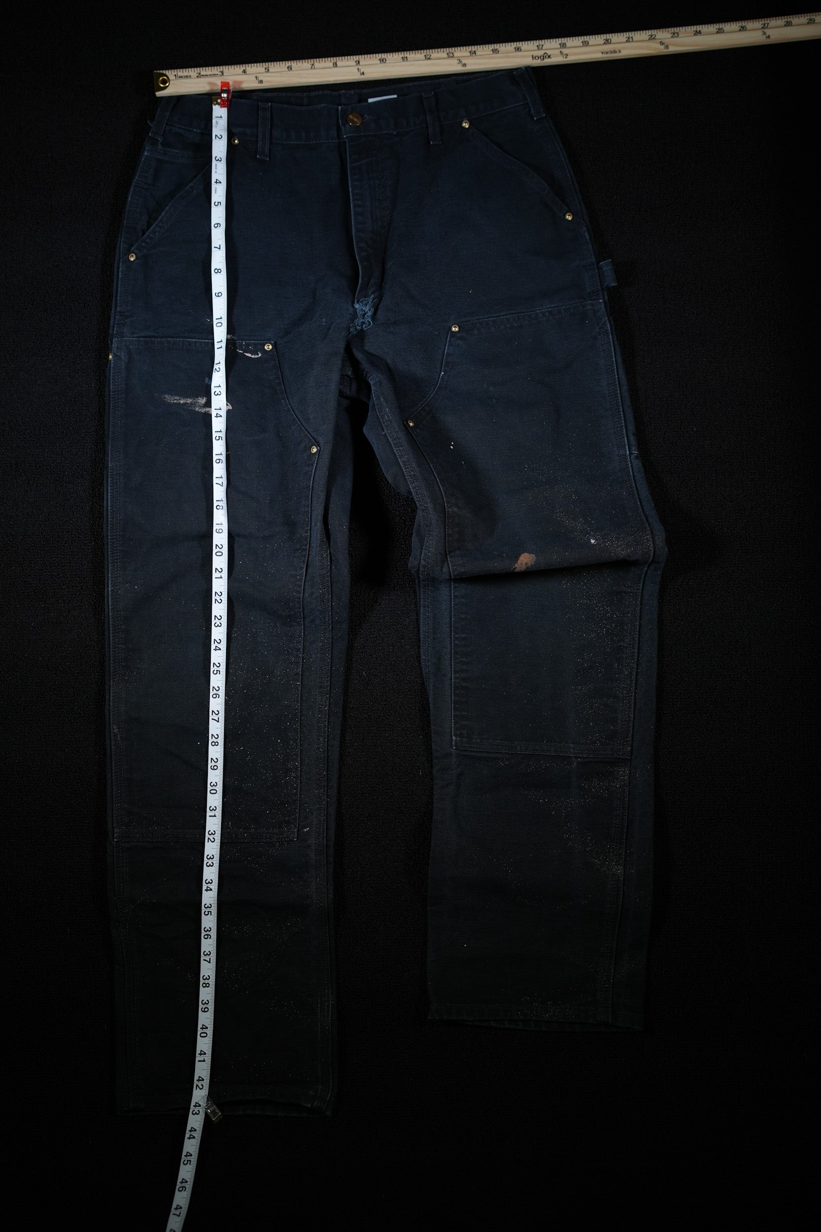 Black Double Knee Carhartt