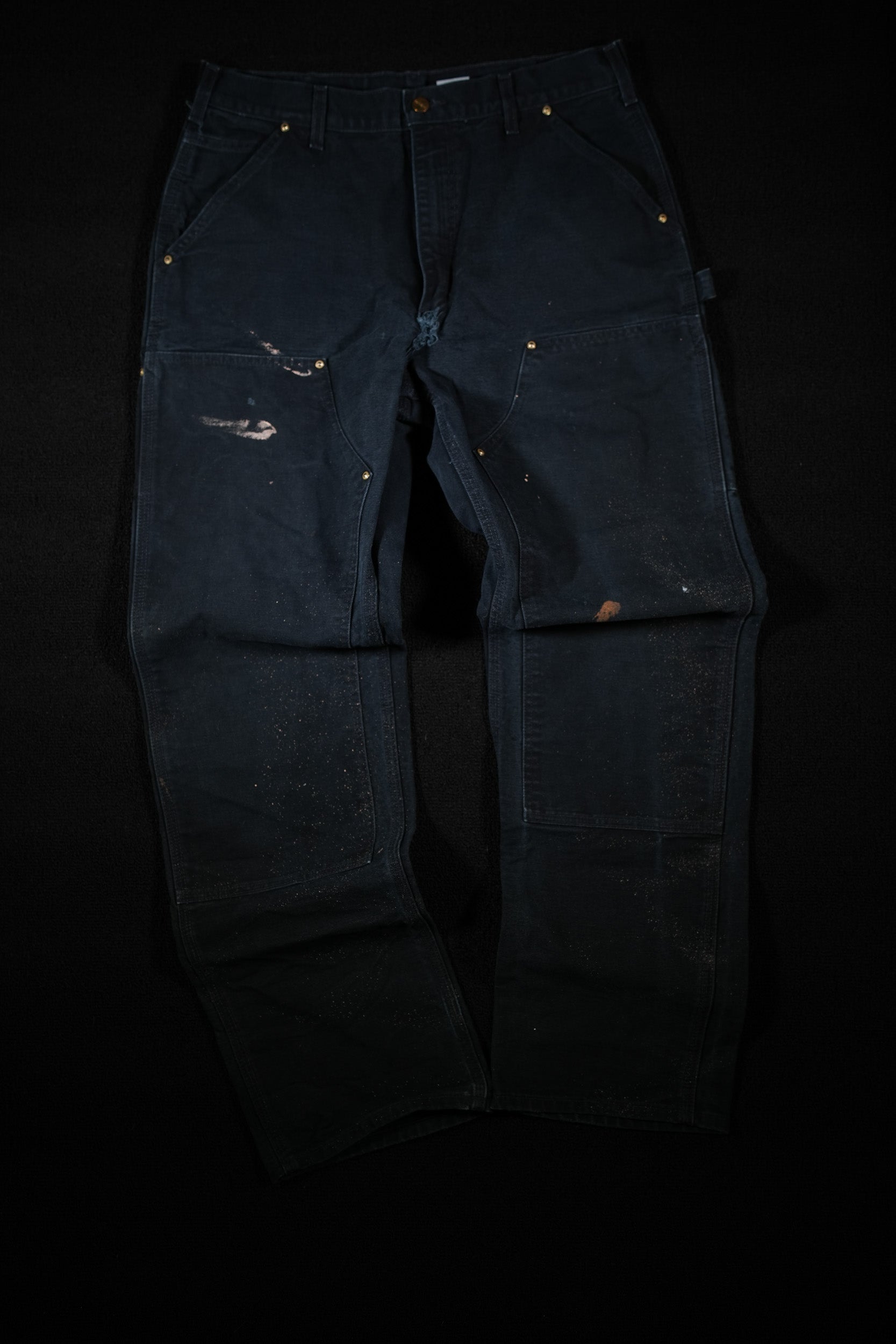 Black Double Knee Carhartt