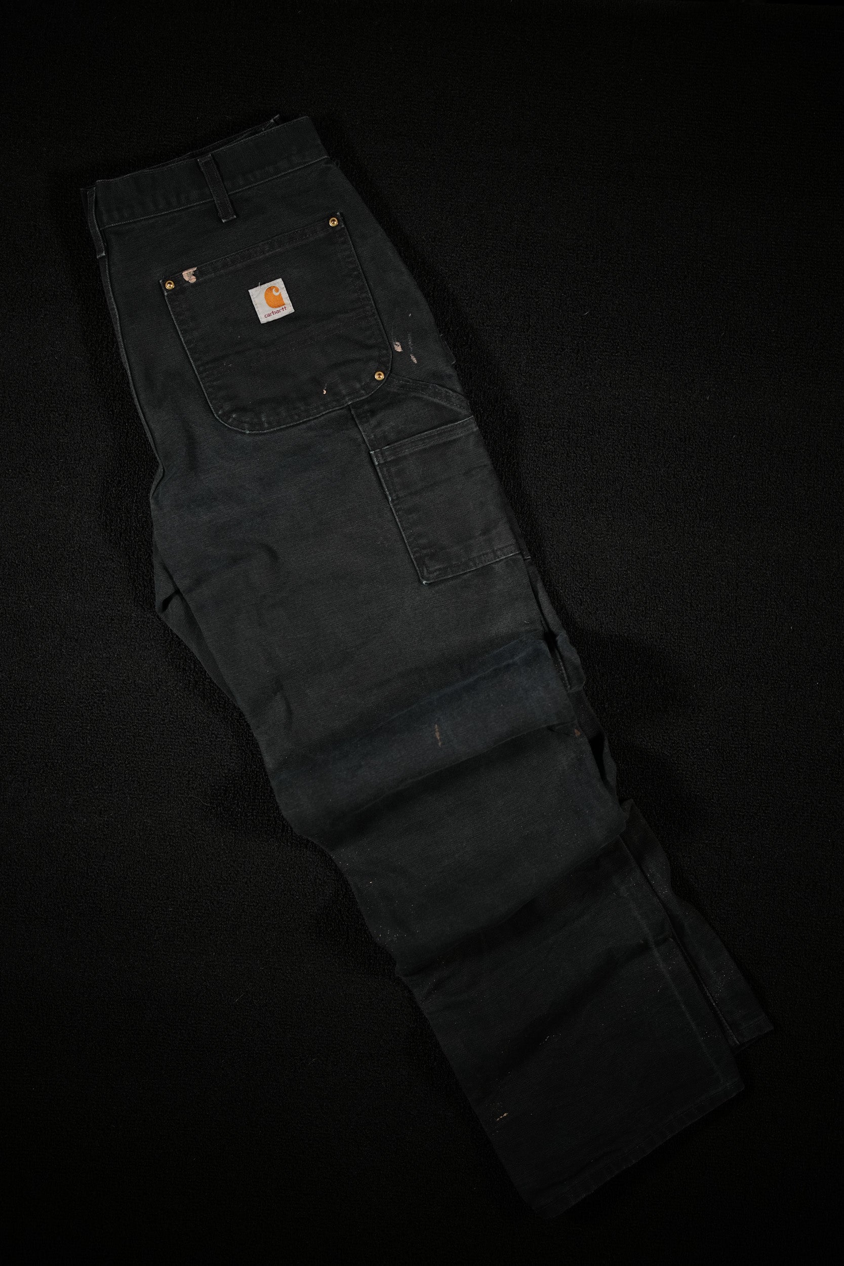 Black Double Knee Carhartt