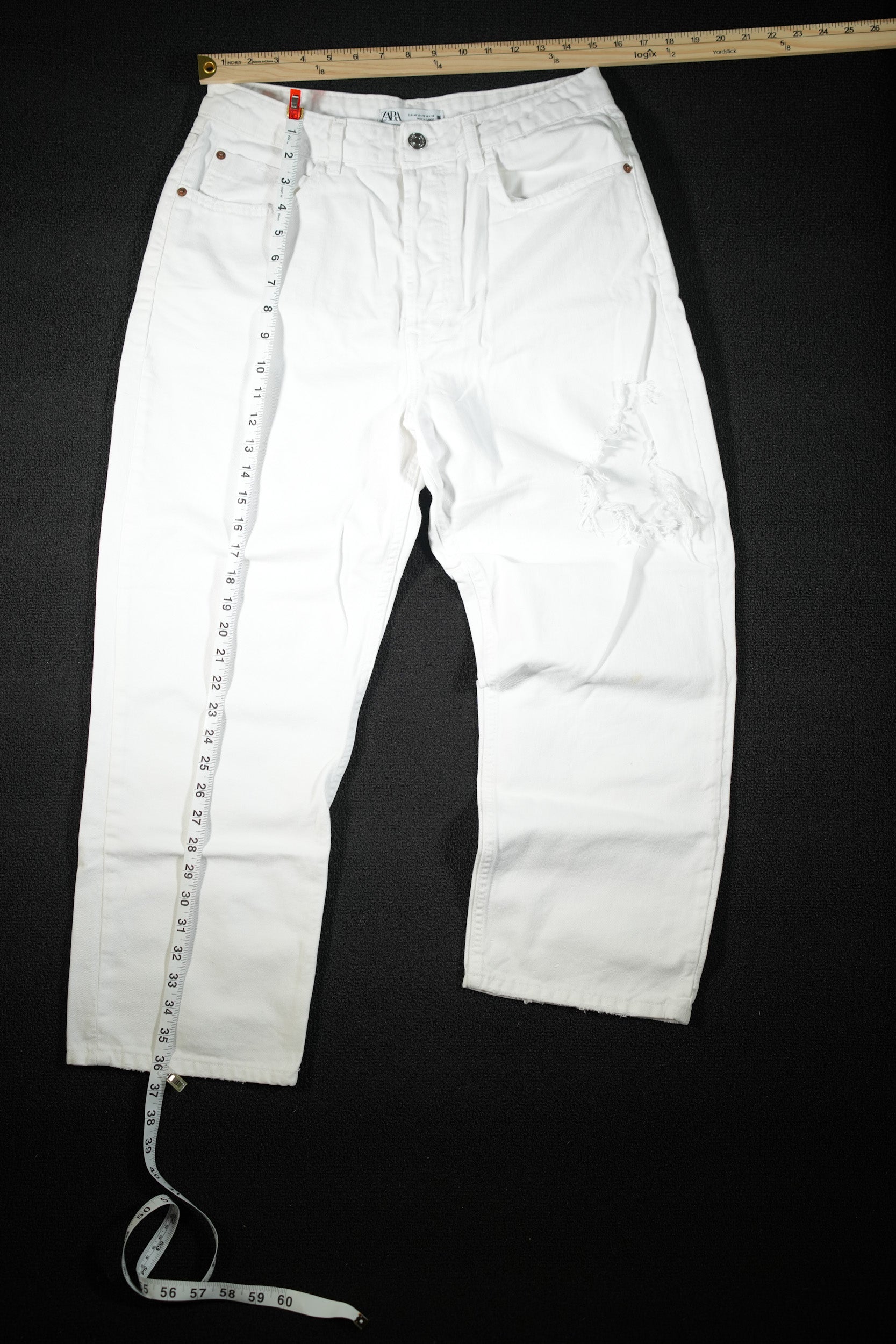 White Zara Pants