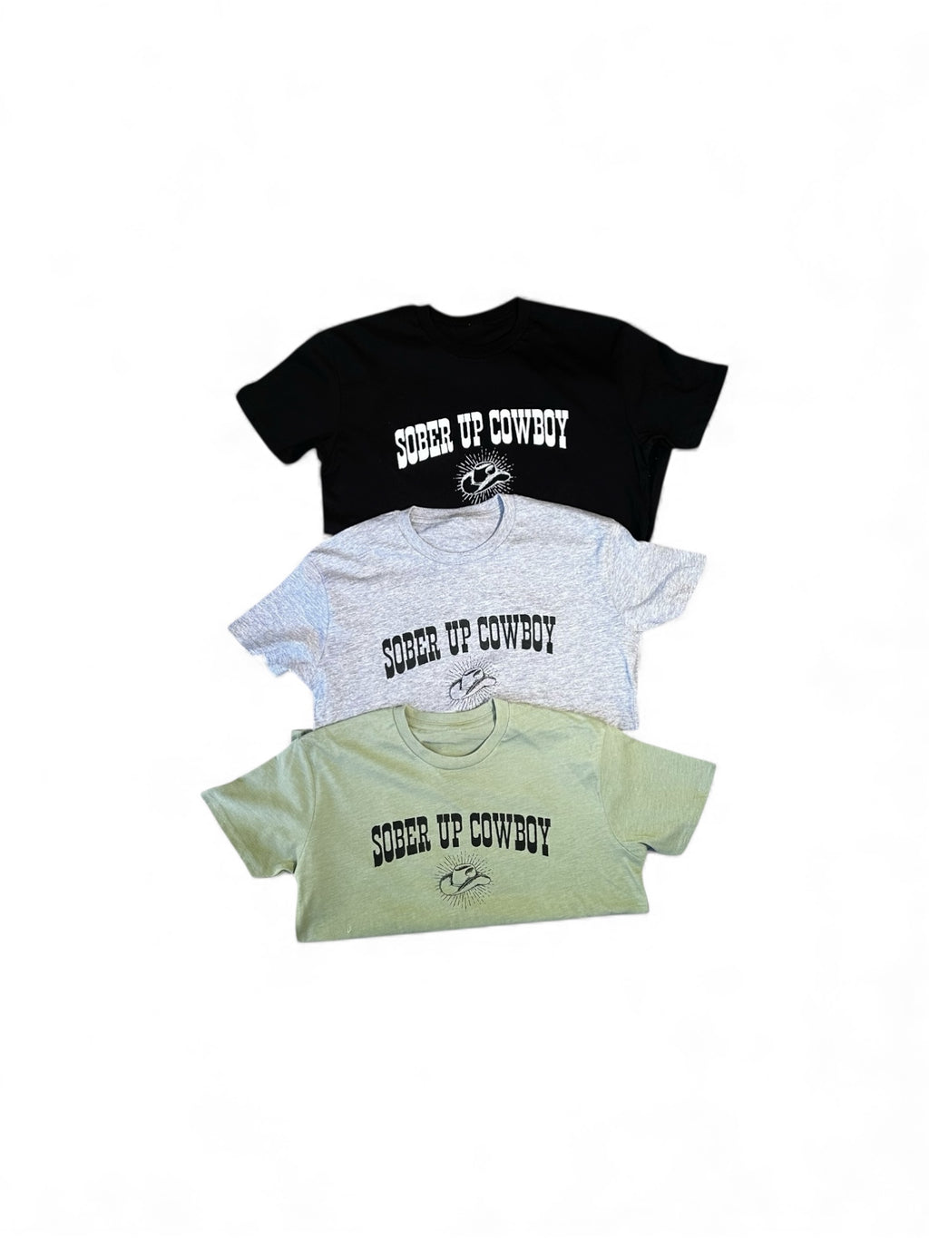 Classic Sober Up Cowboy Women’s Baby Tee’s